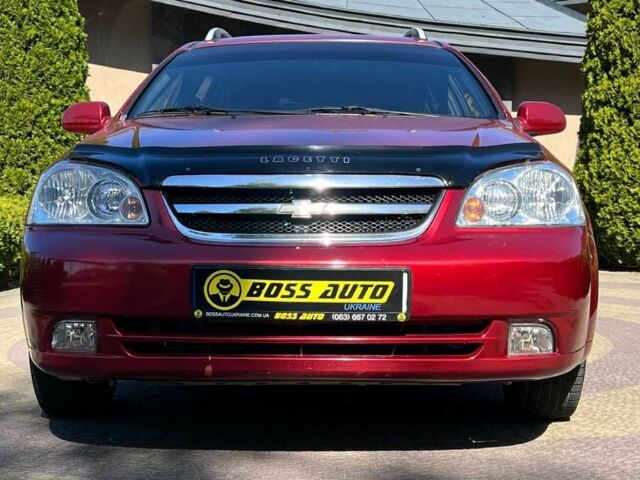 Красный Шевроле Лачетти, объемом двигателя 1.8 л и пробегом 107 тыс. км за 5400 $, фото 1 на Automoto.ua