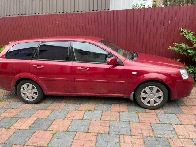 Красный Шевроле Лачетти, объемом двигателя 1.8 л и пробегом 343 тыс. км за 4300 $, фото 4 на Automoto.ua