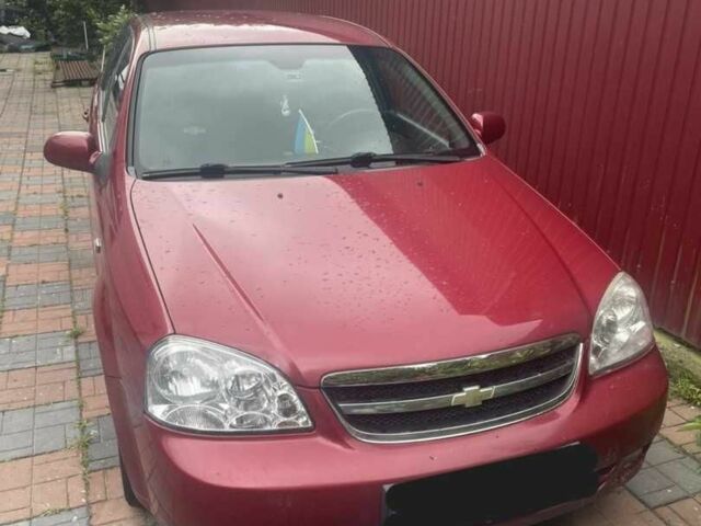 Красный Шевроле Лачетти, объемом двигателя 1.8 л и пробегом 343 тыс. км за 4300 $, фото 3 на Automoto.ua