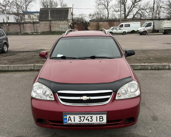 Красный Шевроле Лачетти, объемом двигателя 1.8 л и пробегом 220 тыс. км за 5600 $, фото 1 на Automoto.ua