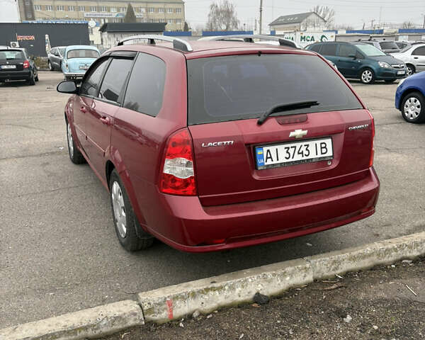 Красный Шевроле Лачетти, объемом двигателя 1.8 л и пробегом 220 тыс. км за 5600 $, фото 2 на Automoto.ua
