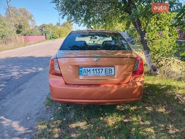Желтый Шевроле Лачетти, объемом двигателя 1.8 л и пробегом 332 тыс. км за 2850 $, фото 2 на Automoto.ua