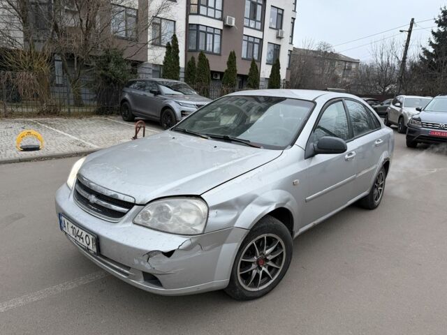 Серый Шевроле Лачетти, объемом двигателя 1.6 л и пробегом 200 тыс. км за 1600 $, фото 1 на Automoto.ua