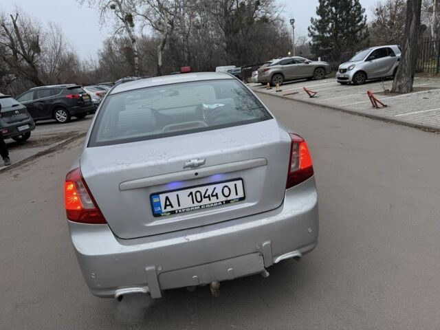 Серый Шевроле Лачетти, объемом двигателя 1.6 л и пробегом 200 тыс. км за 1600 $, фото 2 на Automoto.ua