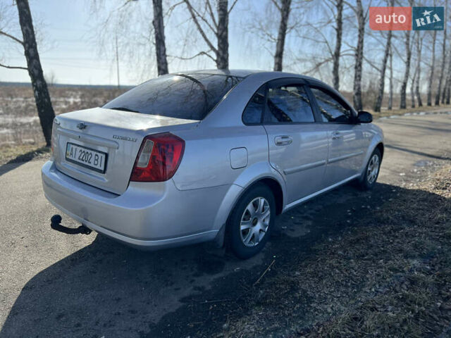 Сірий Шевроле Лачетті, об'ємом двигуна 1.6 л та пробігом 250 тис. км за 4200 $, фото 4 на Automoto.ua