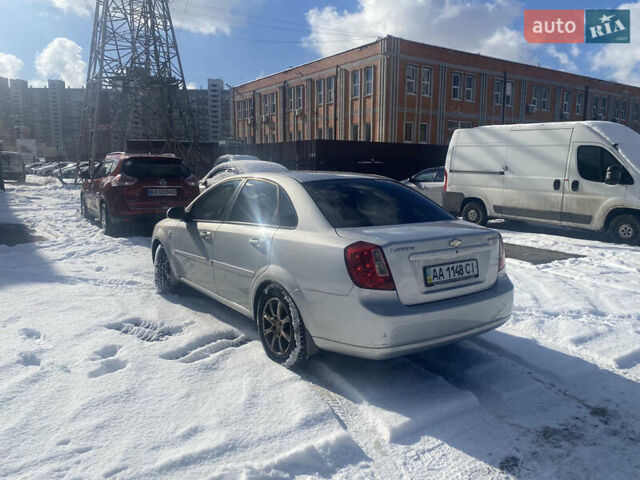 Сірий Шевроле Лачетті, об'ємом двигуна 1.8 л та пробігом 160 тис. км за 4500 $, фото 5 на Automoto.ua