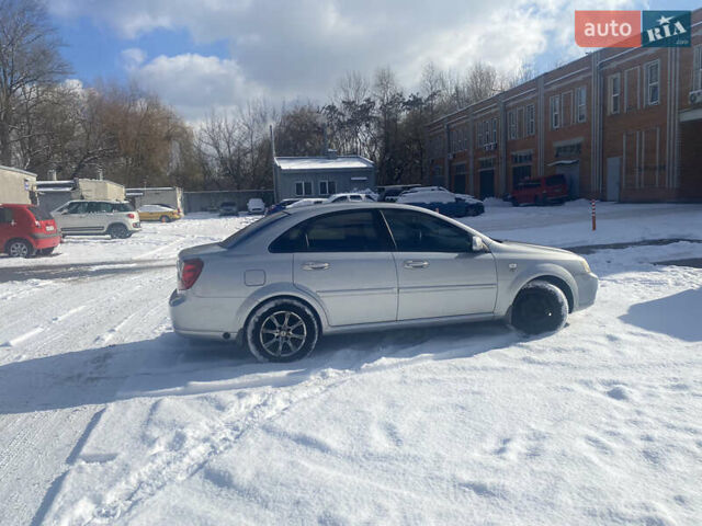 Сірий Шевроле Лачетті, об'ємом двигуна 1.8 л та пробігом 160 тис. км за 4500 $, фото 3 на Automoto.ua