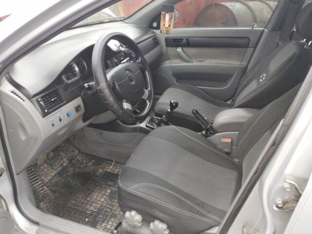 Серый Шевроле Лачетти, объемом двигателя 1.6 л и пробегом 115 тыс. км за 4800 $, фото 15 на Automoto.ua