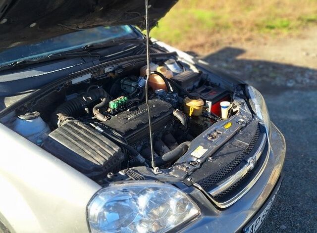 Серый Шевроле Лачетти, объемом двигателя 1.8 л и пробегом 260 тыс. км за 3100 $, фото 6 на Automoto.ua