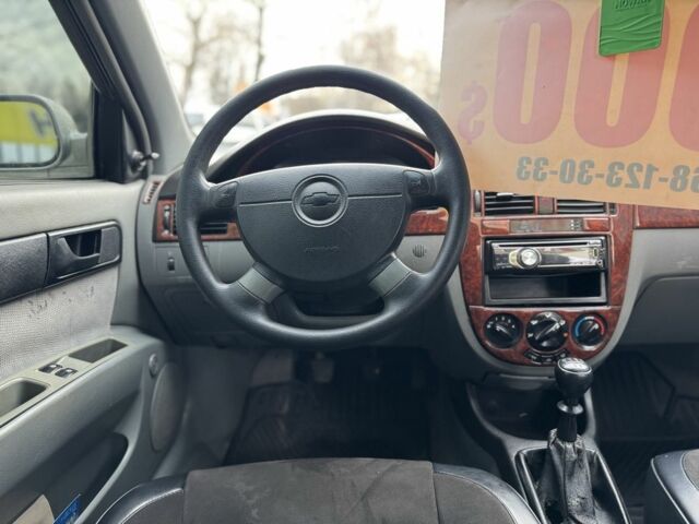 Сірий Шевроле Лачетті, об'ємом двигуна 1.6 л та пробігом 250 тис. км за 3850 $, фото 12 на Automoto.ua