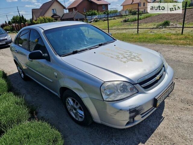 Серый Шевроле Лачетти, объемом двигателя 1.6 л и пробегом 351 тыс. км за 3600 $, фото 1 на Automoto.ua