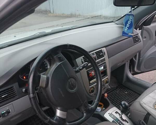 Сірий Шевроле Лачетті, об'ємом двигуна 1.8 л та пробігом 148 тис. км за 3699 $, фото 4 на Automoto.ua