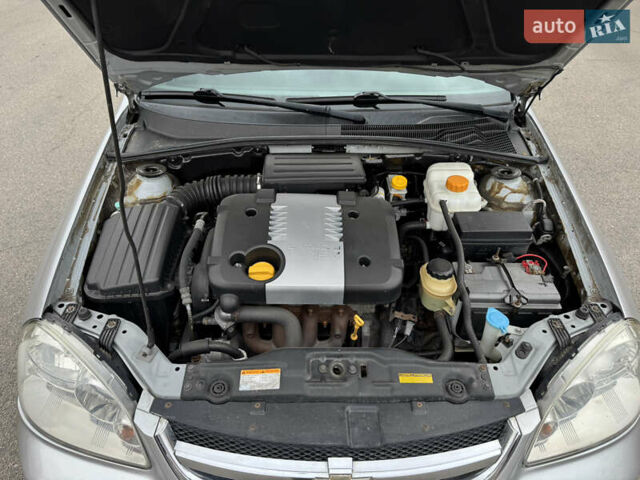 Серый Шевроле Лачетти, объемом двигателя 1.8 л и пробегом 166 тыс. км за 6200 $, фото 11 на Automoto.ua