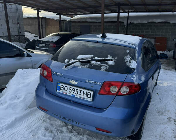Синий Шевроле Лачетти, объемом двигателя 1.6 л и пробегом 200 тыс. км за 3200 $, фото 2 на Automoto.ua