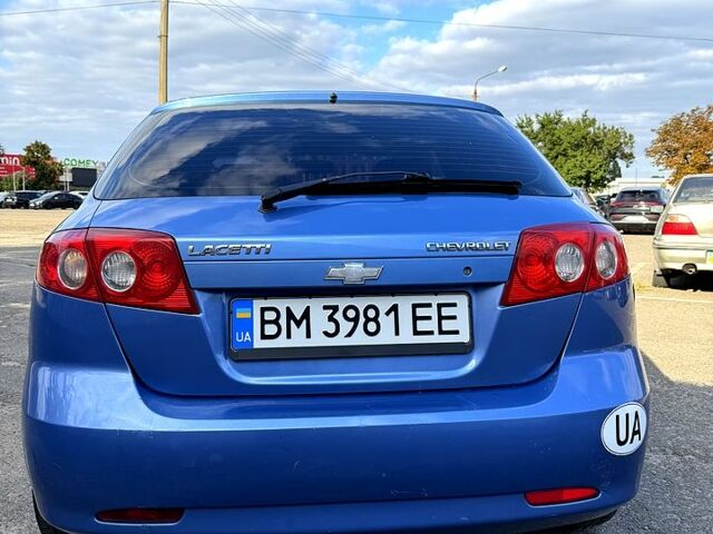 Синий Шевроле Лачетти, объемом двигателя 1.6 л и пробегом 210 тыс. км за 3500 $, фото 4 на Automoto.ua