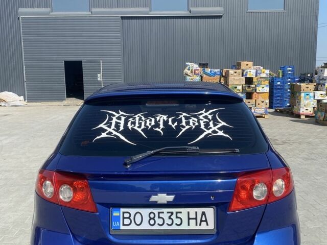 Синий Шевроле Лачетти, объемом двигателя 1.6 л и пробегом 233 тыс. км за 4038 $, фото 6 на Automoto.ua