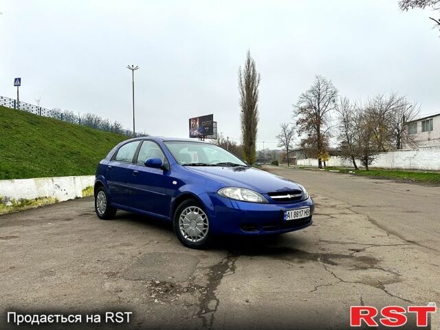 Синий Шевроле Лачетти, объемом двигателя 1.6 л и пробегом 224 тыс. км за 3800 $, фото 13 на Automoto.ua