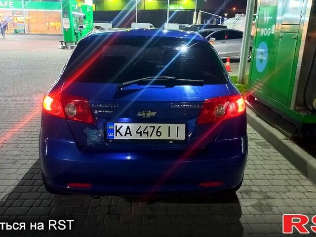 Синий Шевроле Лачетти, объемом двигателя 1.4 л и пробегом 250 тыс. км за 3200 $, фото 13 на Automoto.ua