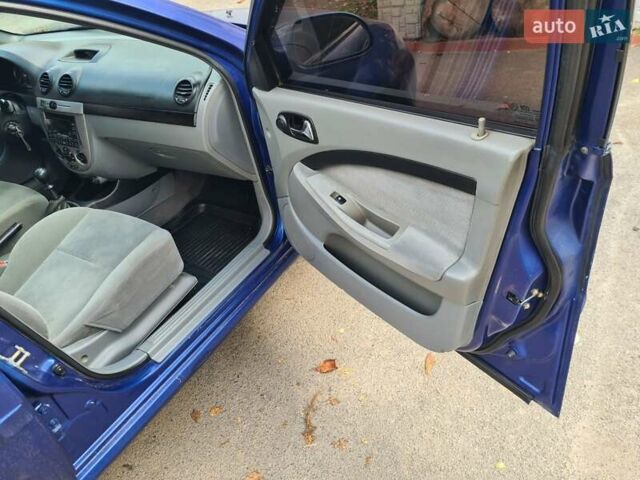 Синий Шевроле Лачетти, объемом двигателя 1.6 л и пробегом 260 тыс. км за 3400 $, фото 7 на Automoto.ua