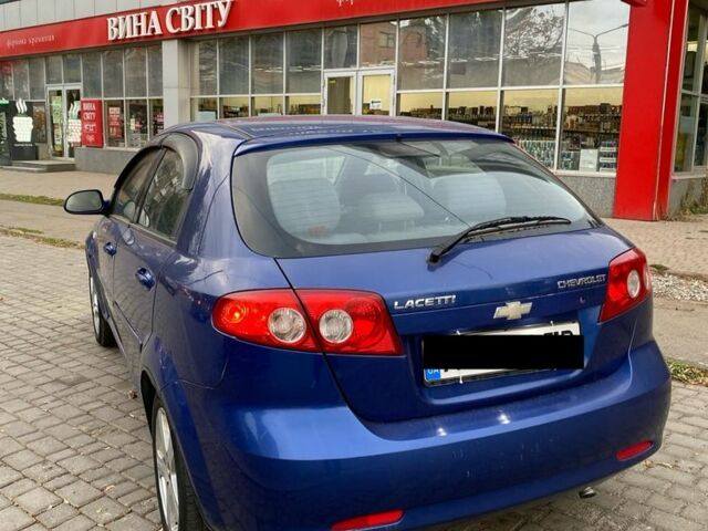 Синий Шевроле Лачетти, объемом двигателя 1.6 л и пробегом 209 тыс. км за 3950 $, фото 1 на Automoto.ua