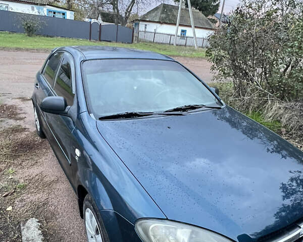 Синий Шевроле Лачетти, объемом двигателя 1.6 л и пробегом 217 тыс. км за 4700 $, фото 1 на Automoto.ua