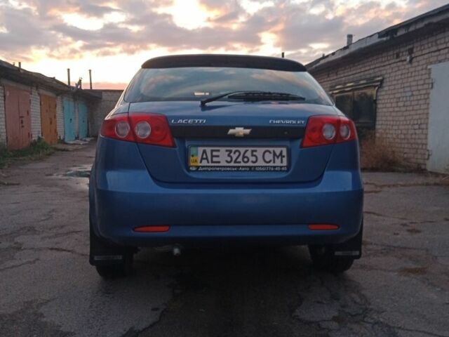 Синий Шевроле Лачетти, объемом двигателя 1.6 л и пробегом 75 тыс. км за 4800 $, фото 2 на Automoto.ua