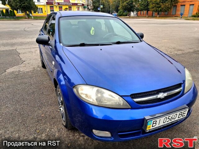 Синий Шевроле Лачетти, объемом двигателя 1.6 л и пробегом 175 тыс. км за 4800 $, фото 2 на Automoto.ua