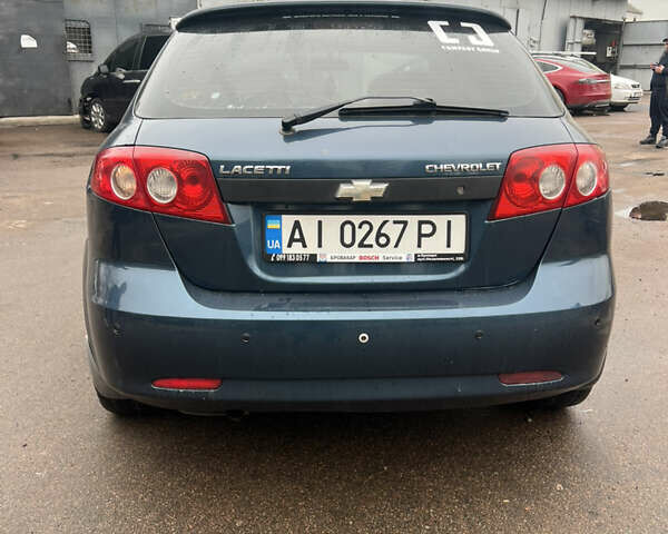 Синий Шевроле Лачетти, объемом двигателя 1.6 л и пробегом 230 тыс. км за 3499 $, фото 1 на Automoto.ua
