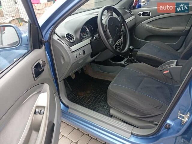 Синий Шевроле Лачетти, объемом двигателя 1.6 л и пробегом 280 тыс. км за 3000 $, фото 9 на Automoto.ua