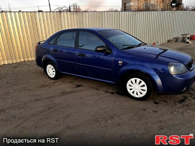Синий Шевроле Лачетти, объемом двигателя 1.6 л и пробегом 0 тыс. км за 3500 $, фото 2 на Automoto.ua