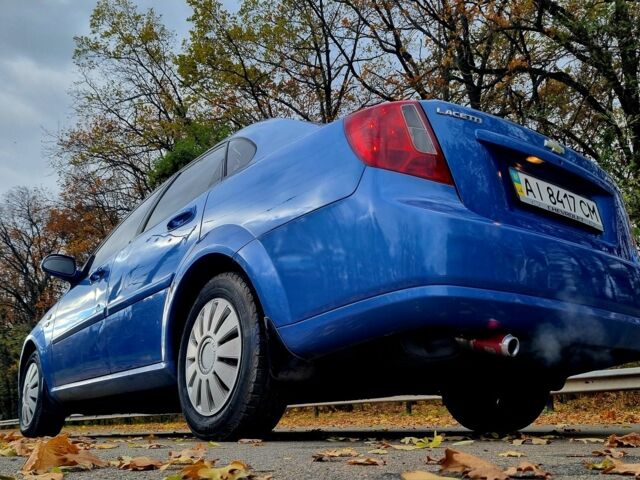 Синій Шевроле Лачетті, об'ємом двигуна 1.8 л та пробігом 280 тис. км за 4200 $, фото 14 на Automoto.ua