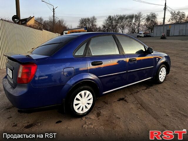 Синий Шевроле Лачетти, объемом двигателя 1.6 л и пробегом 0 тыс. км за 3500 $, фото 3 на Automoto.ua