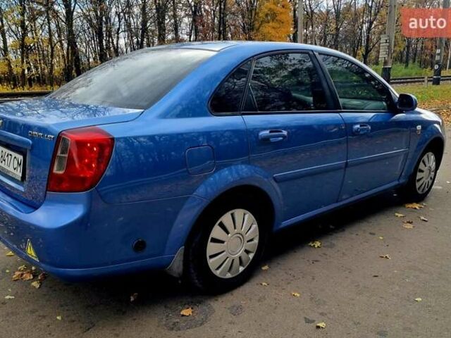 Синій Шевроле Лачетті, об'ємом двигуна 1.8 л та пробігом 280 тис. км за 4500 $, фото 25 на Automoto.ua