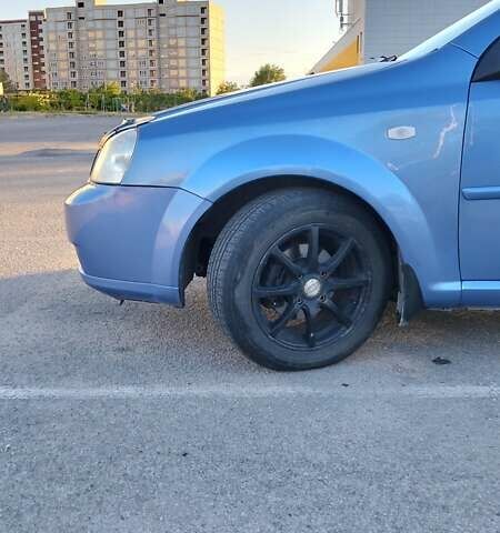 Синий Шевроле Лачетти, объемом двигателя 1.8 л и пробегом 223 тыс. км за 4500 $, фото 12 на Automoto.ua