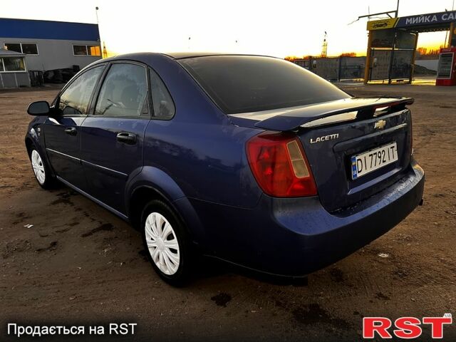 Синий Шевроле Лачетти, объемом двигателя 1.6 л и пробегом 0 тыс. км за 3500 $, фото 4 на Automoto.ua