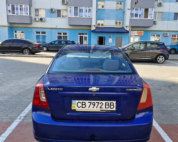 Синий Шевроле Лачетти, объемом двигателя 1.6 л и пробегом 207 тыс. км за 3900 $, фото 3 на Automoto.ua