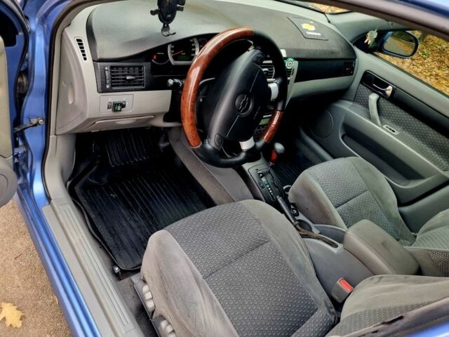 Синій Шевроле Лачетті, об'ємом двигуна 1.8 л та пробігом 280 тис. км за 4200 $, фото 6 на Automoto.ua