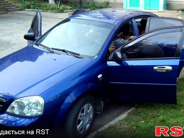 Синій Шевроле Лачетті, об'ємом двигуна 1.6 л та пробігом 111 тис. км за 4000 $, фото 1 на Automoto.ua