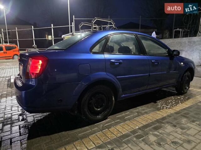 Синий Шевроле Лачетти, объемом двигателя 1.6 л и пробегом 260 тыс. км за 3600 $, фото 16 на Automoto.ua
