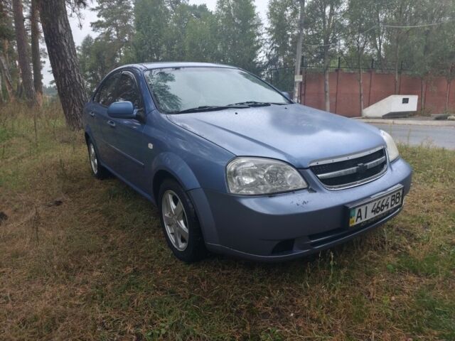 Синий Шевроле Лачетти, объемом двигателя 1.8 л и пробегом 270 тыс. км за 2800 $, фото 1 на Automoto.ua