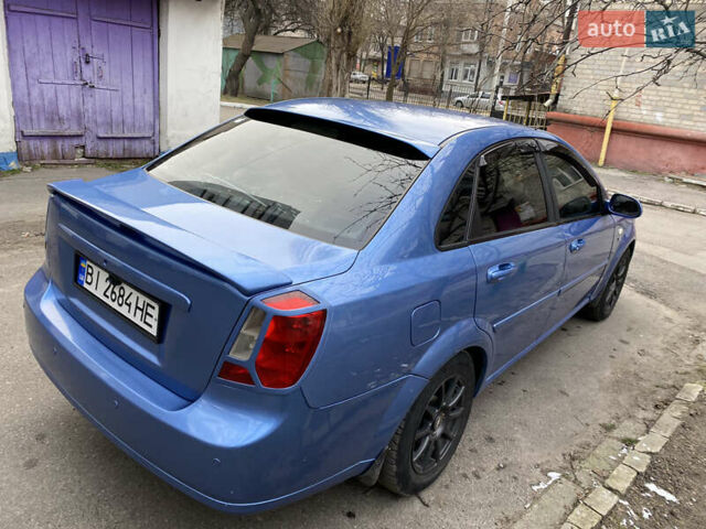 Синий Шевроле Лачетти, объемом двигателя 1.8 л и пробегом 182 тыс. км за 5000 $, фото 3 на Automoto.ua