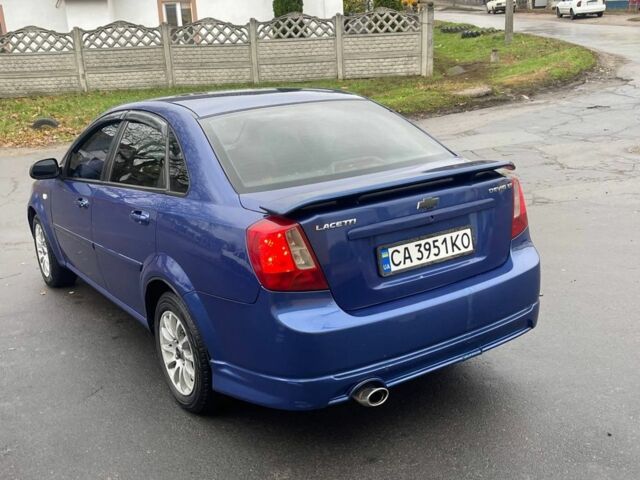 Синий Шевроле Лачетти, объемом двигателя 1.6 л и пробегом 165 тыс. км за 3550 $, фото 3 на Automoto.ua