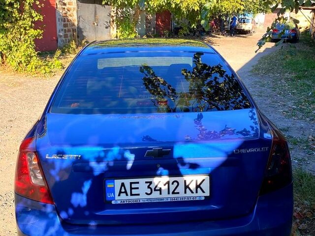 Синий Шевроле Лачетти, объемом двигателя 1.6 л и пробегом 360 тыс. км за 4600 $, фото 1 на Automoto.ua