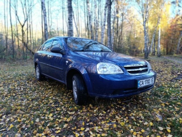 Синій Шевроле Лачетті, об'ємом двигуна 1.6 л та пробігом 214 тис. км за 4200 $, фото 2 на Automoto.ua