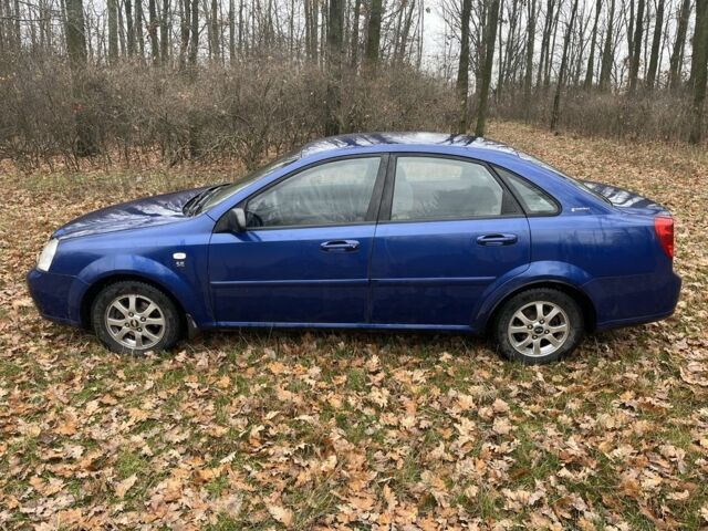 Синий Шевроле Лачетти, объемом двигателя 1.6 л и пробегом 217 тыс. км за 2500 $, фото 3 на Automoto.ua