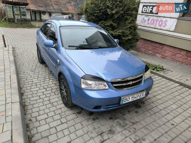 Синий Шевроле Лачетти, объемом двигателя 1.8 л и пробегом 177 тыс. км за 3500 $, фото 1 на Automoto.ua