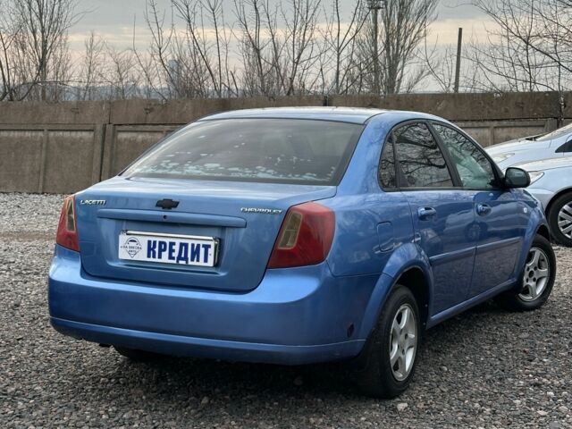 Синий Шевроле Лачетти, объемом двигателя 1.6 л и пробегом 307 тыс. км за 3700 $, фото 1 на Automoto.ua