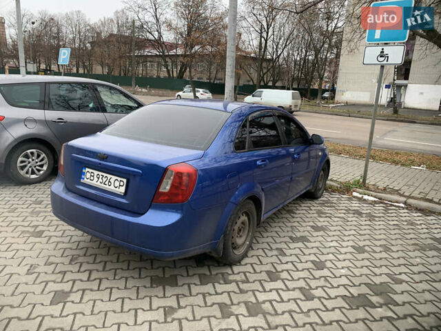 Синий Шевроле Лачетти, объемом двигателя 1.8 л и пробегом 318 тыс. км за 4000 $, фото 5 на Automoto.ua