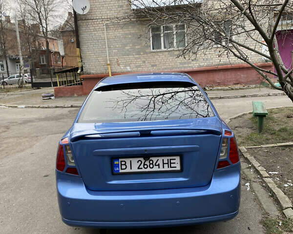 Синий Шевроле Лачетти, объемом двигателя 1.8 л и пробегом 182 тыс. км за 5000 $, фото 4 на Automoto.ua