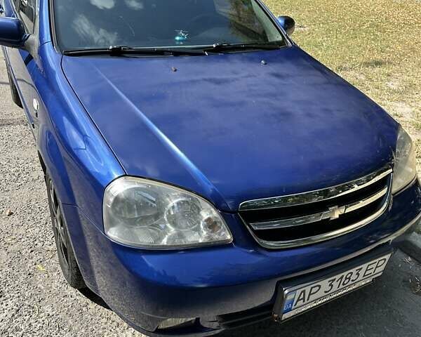 Синий Шевроле Лачетти, объемом двигателя 1.6 л и пробегом 240 тыс. км за 4000 $, фото 1 на Automoto.ua